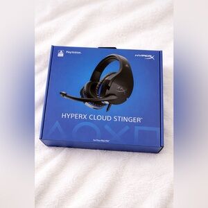 Hype Blue and White Branded Headset NWT